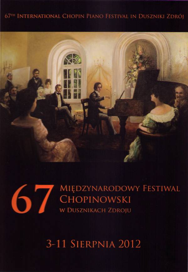 67. Midzynarodowy Festowal Chopinowski w Dusznikach Zdroju (program - pierwsza strona okadki)